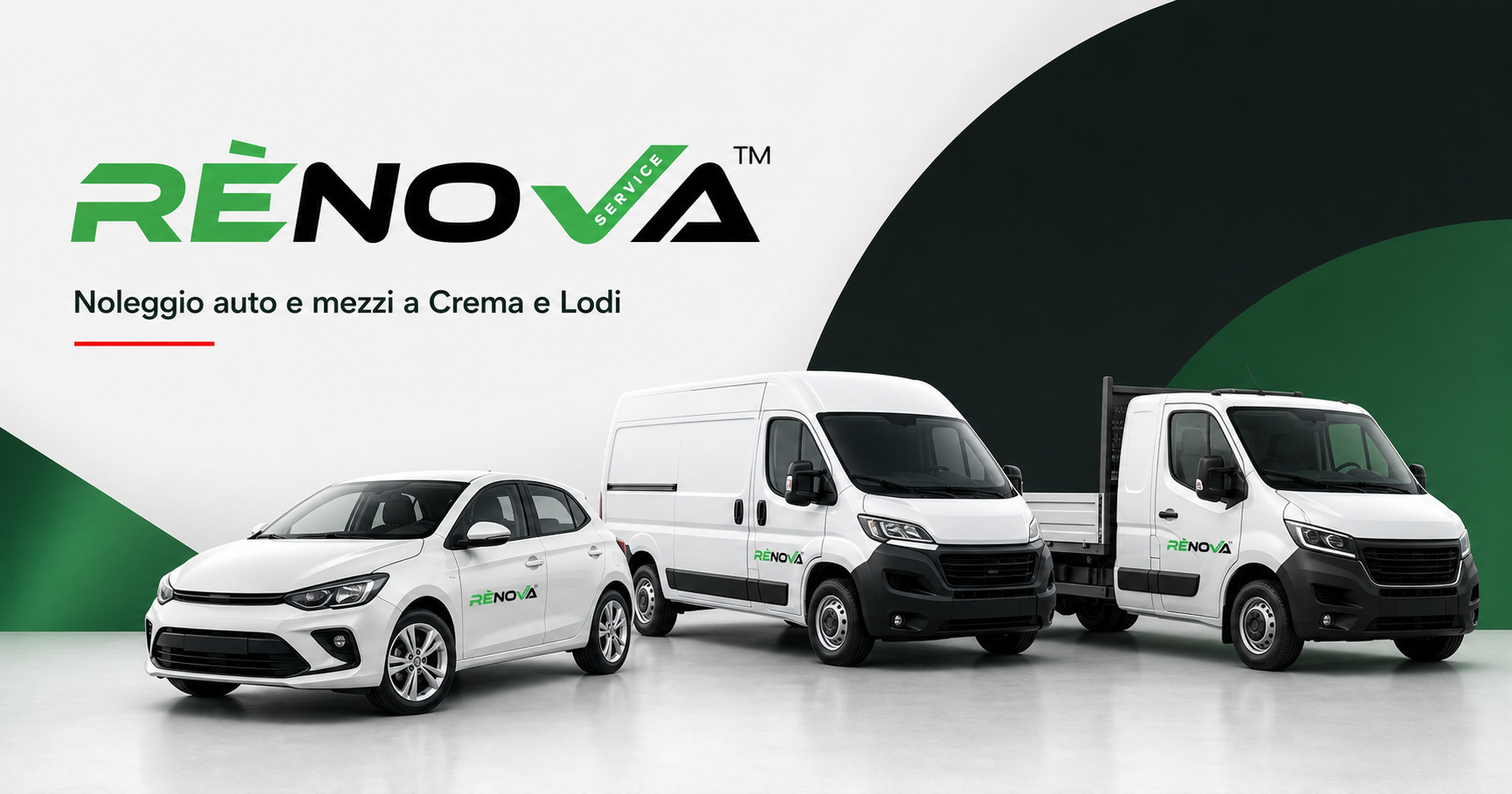 Auto, furgone chiuso e camioncino cassonato Rènova